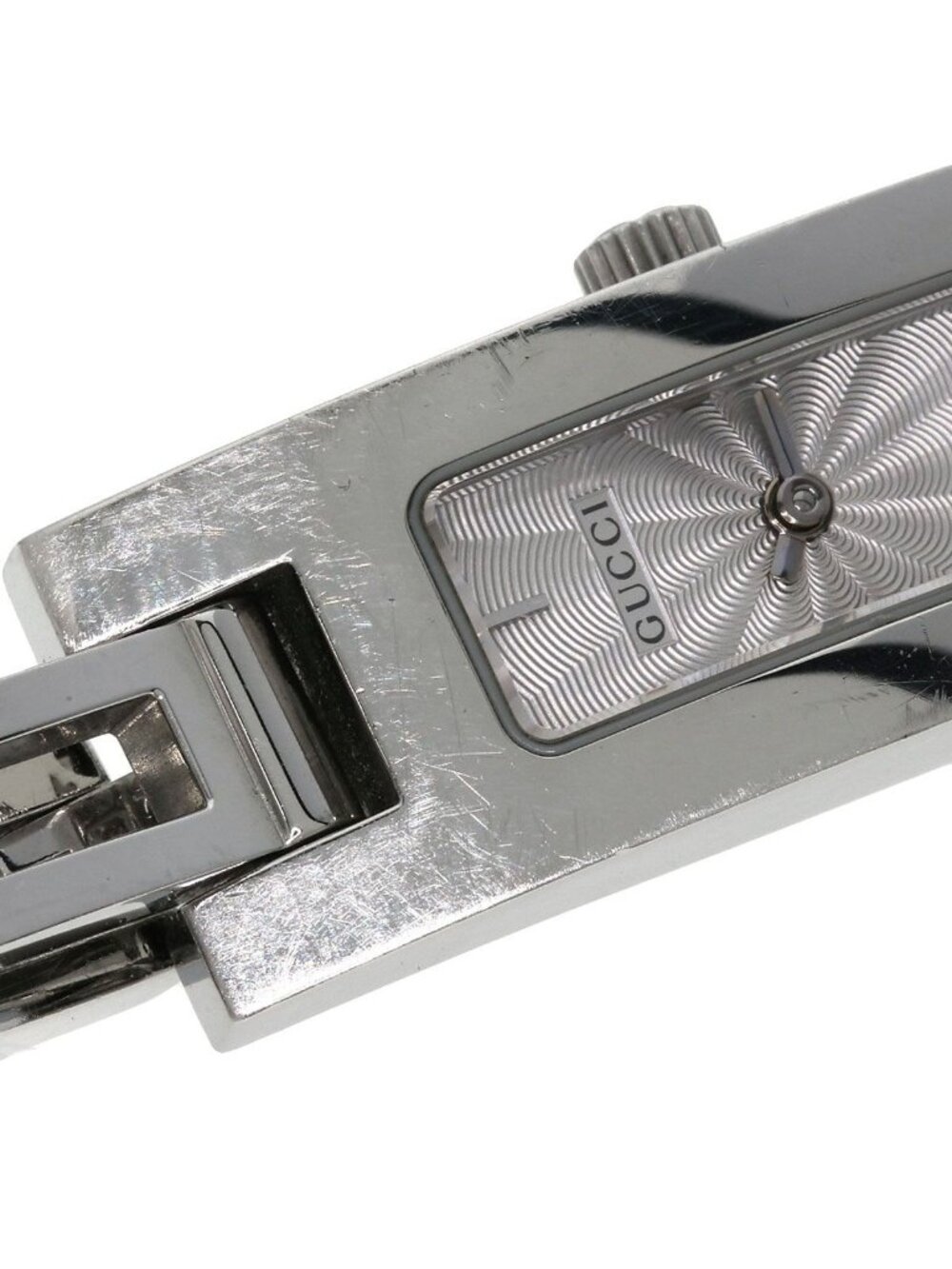 Gucci Square Face Watch SS - Picture 14 of 15